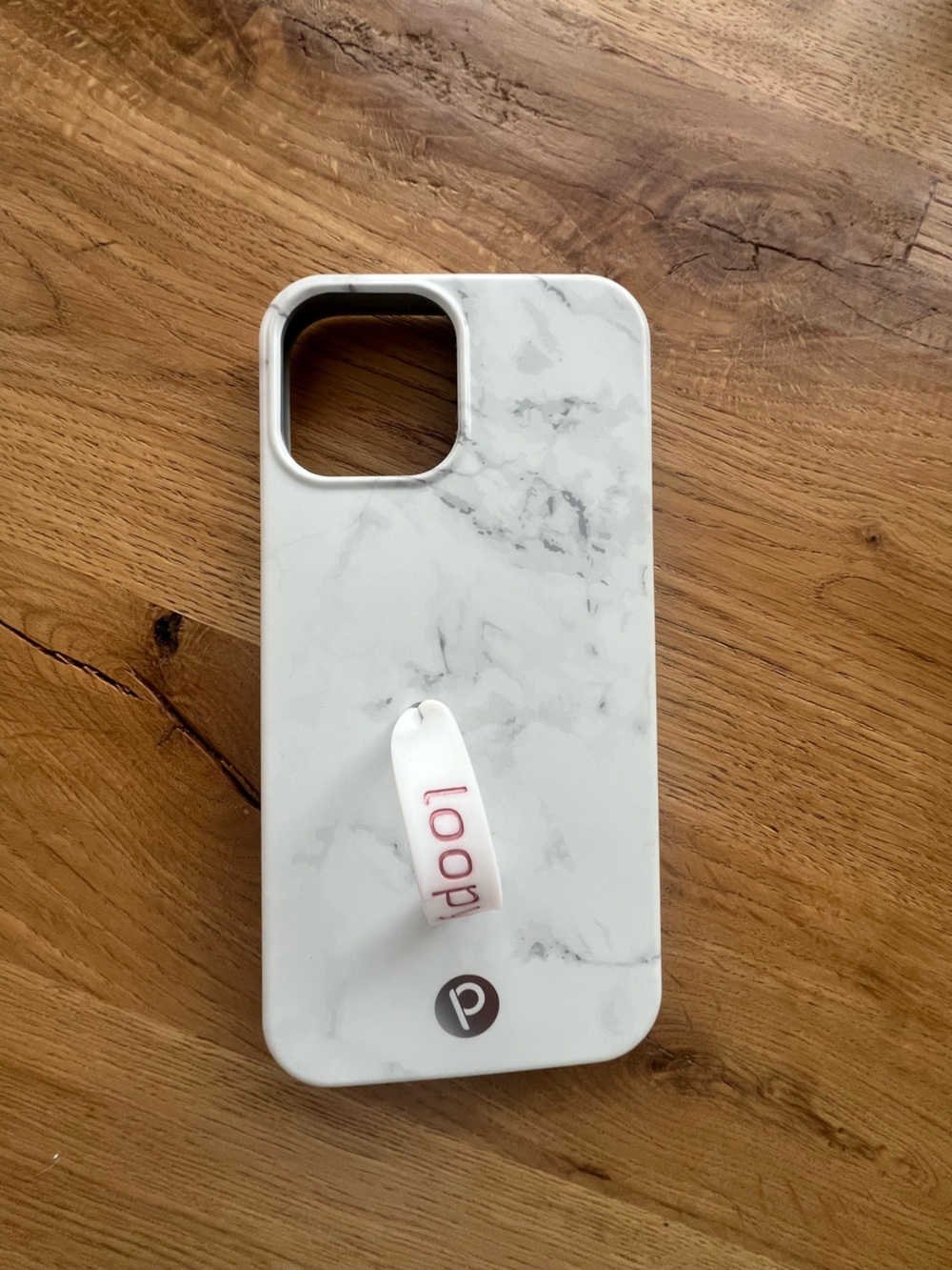 iPhone 13 Pro Max Loopy Case White Marble